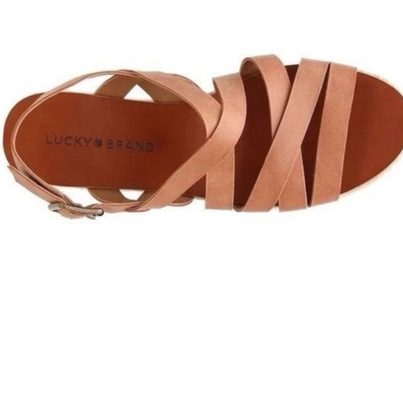 Lucky Brand Jokepa Platform Sandals size 6.5 M - Picture 3 of 11